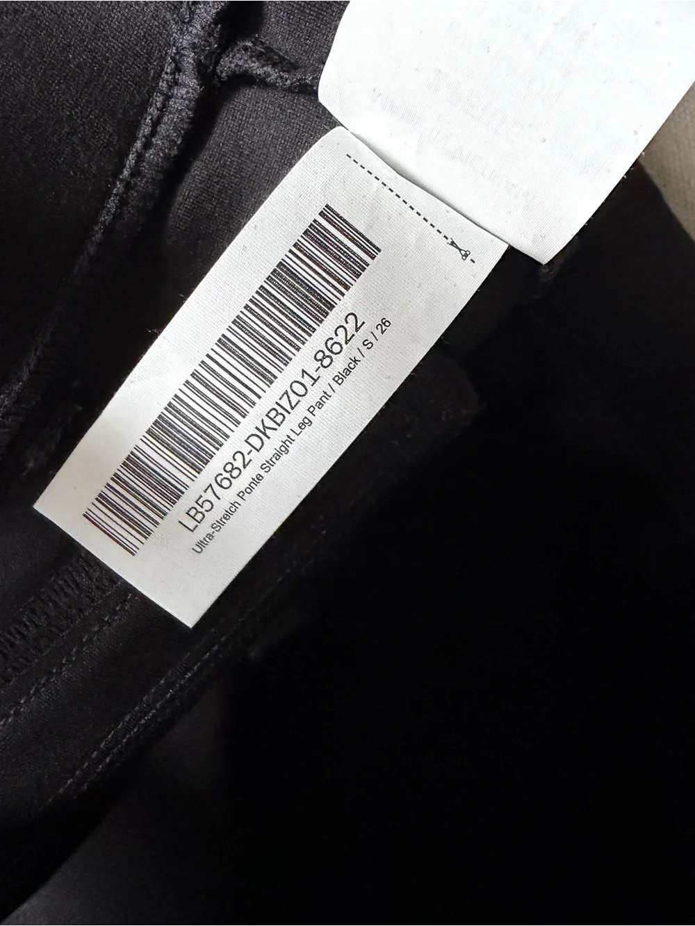 NWT Quince Ultra Stretch Ponte Straight Leg Pants S Black